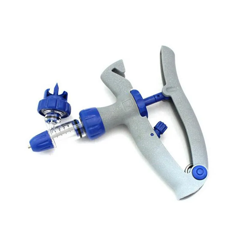 2ml Bottle Connected Automatic Vaccine Syringe Vet Dosing Veterinary Continuous Syringe