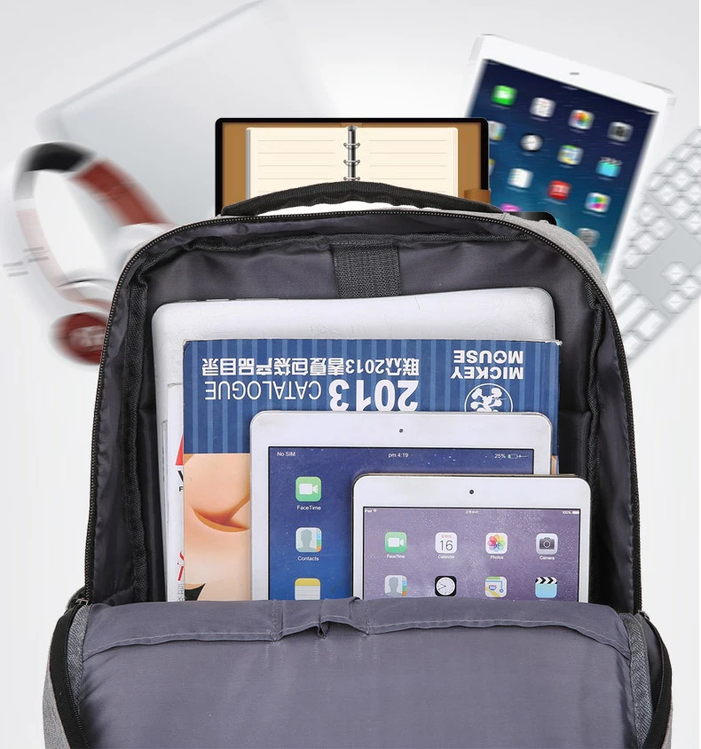 custom logo other backpacks large capacity waterproof university laptop backpacks bags packs with USB port