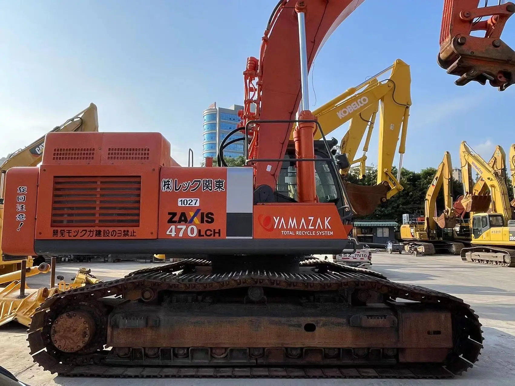 Японский бренд подержанный экскаватор Hitichi ZX470LCH машина для копания оригинальная конструкция