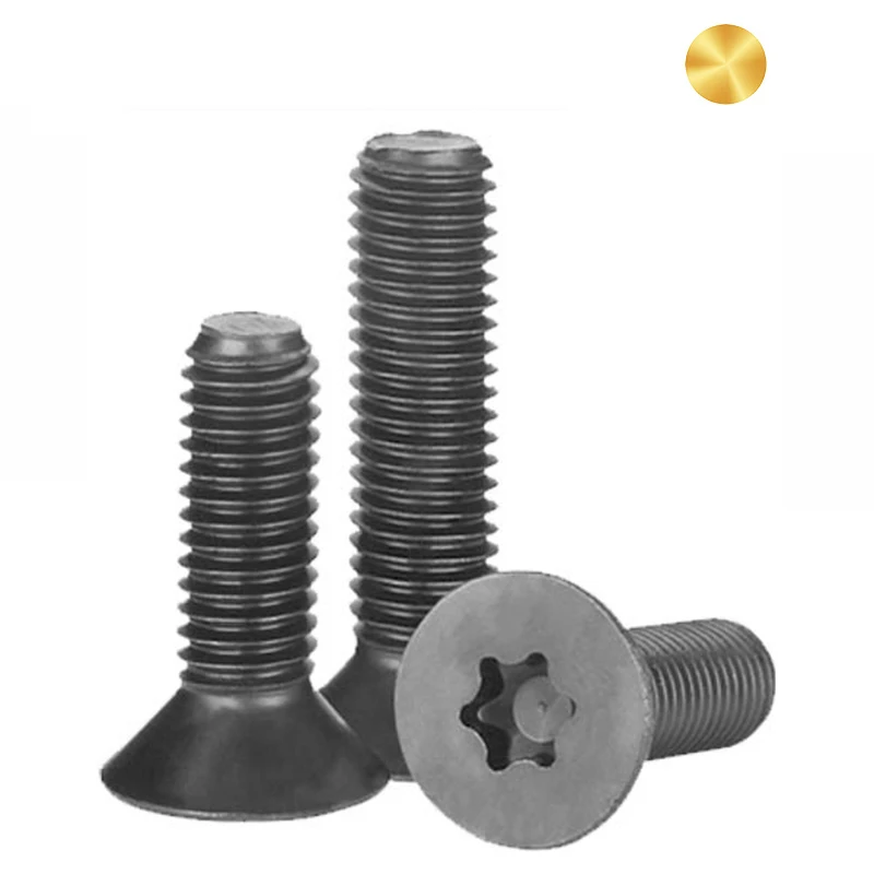Class 12.9 black oxide carbon steel DIN 7991 Torx Socket Head Countersunk Socket Bolt M8x35