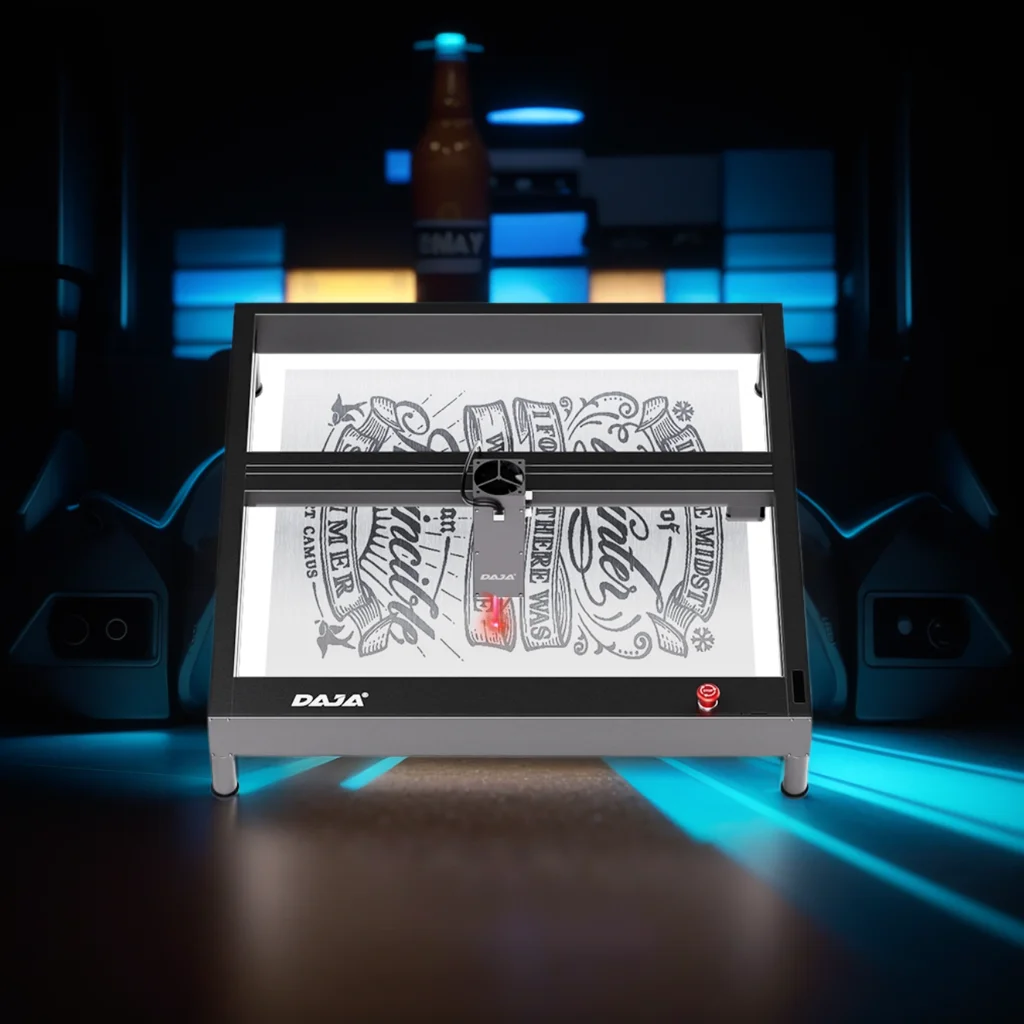 DAJA D4 Portable Easy Using Leather Wallet for Tyre Mini Tripod Laser Engraving Machine Price In Pakistan