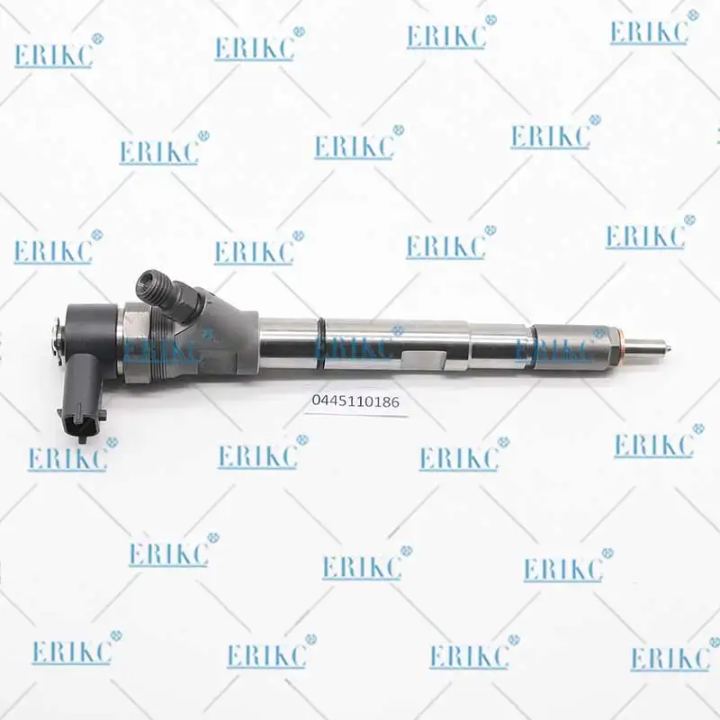 ERIKC 0445110186 Fuel Diesel Injector Nozzle 0445 110 186 0445110186 for Hyundai Starex 2.5 CRDi 103KW