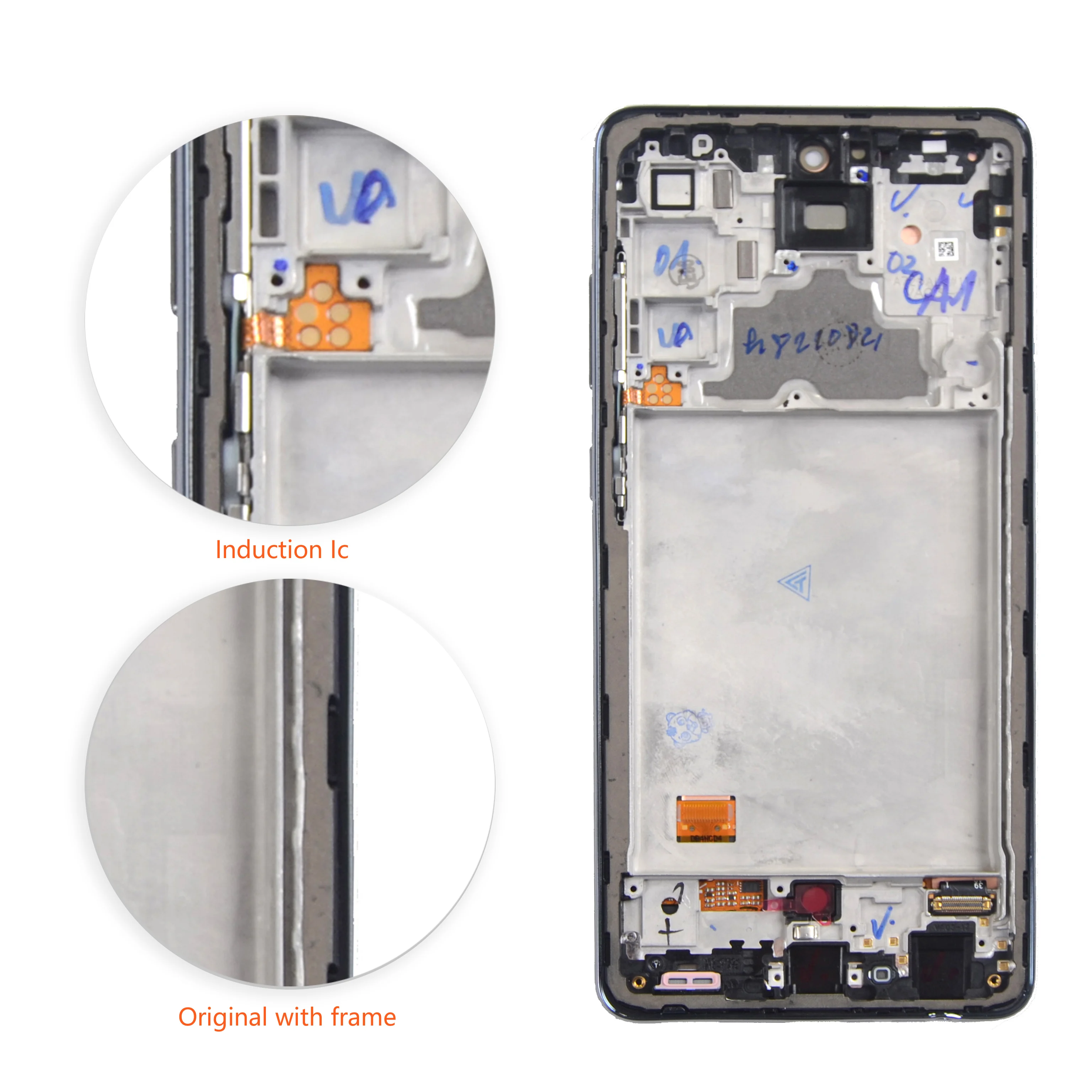 Different Models mobile phone lcd For SamSung A72  phone lcd mobile touch screen For SamSung A72  mobile phones display touch