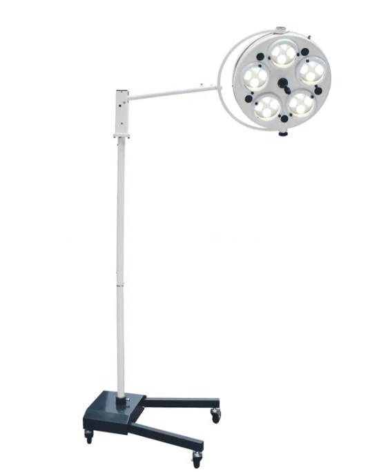 Good price Hospital equipment 5 hole surgical light  for examination shadowless LED operation lamp