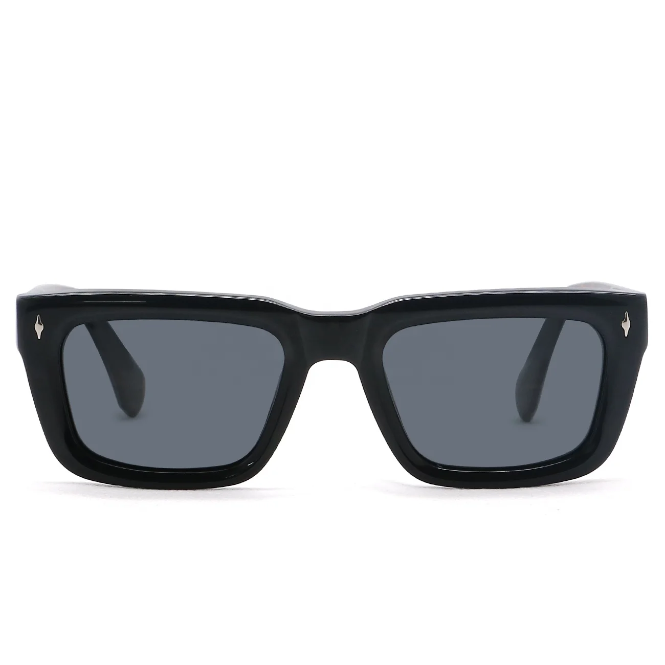 Очки солнцезащитные Mazzucchelli мужские/женские поляризационные ацетатные большие черные солнечные очки с индивидуальным логотипом