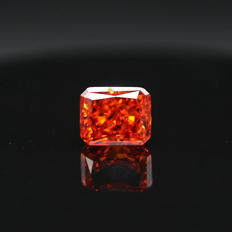 Thriving Gems Factory Outlet Price CZ Stones White Octangle Rectangle Ice Crushed Cut Cubic Zirconia