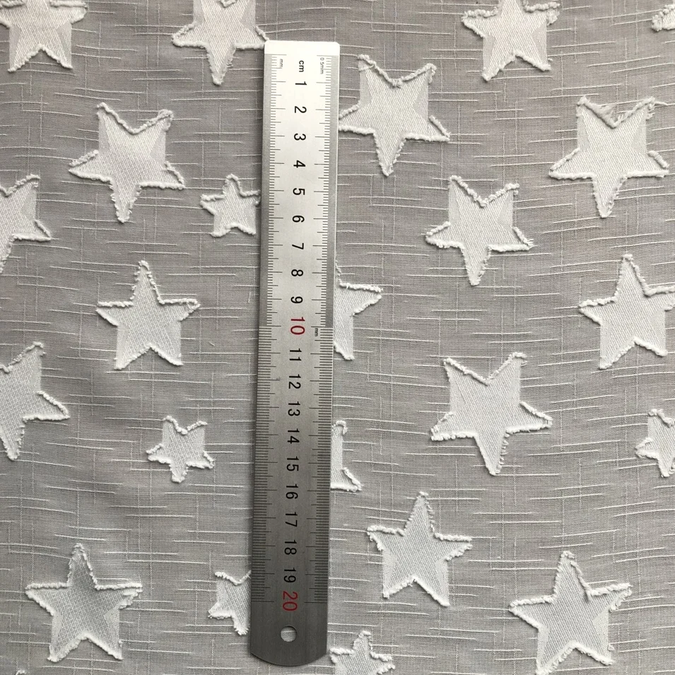 wholesale factory make chiffon with jacquard flower fabric for dresses, shirts