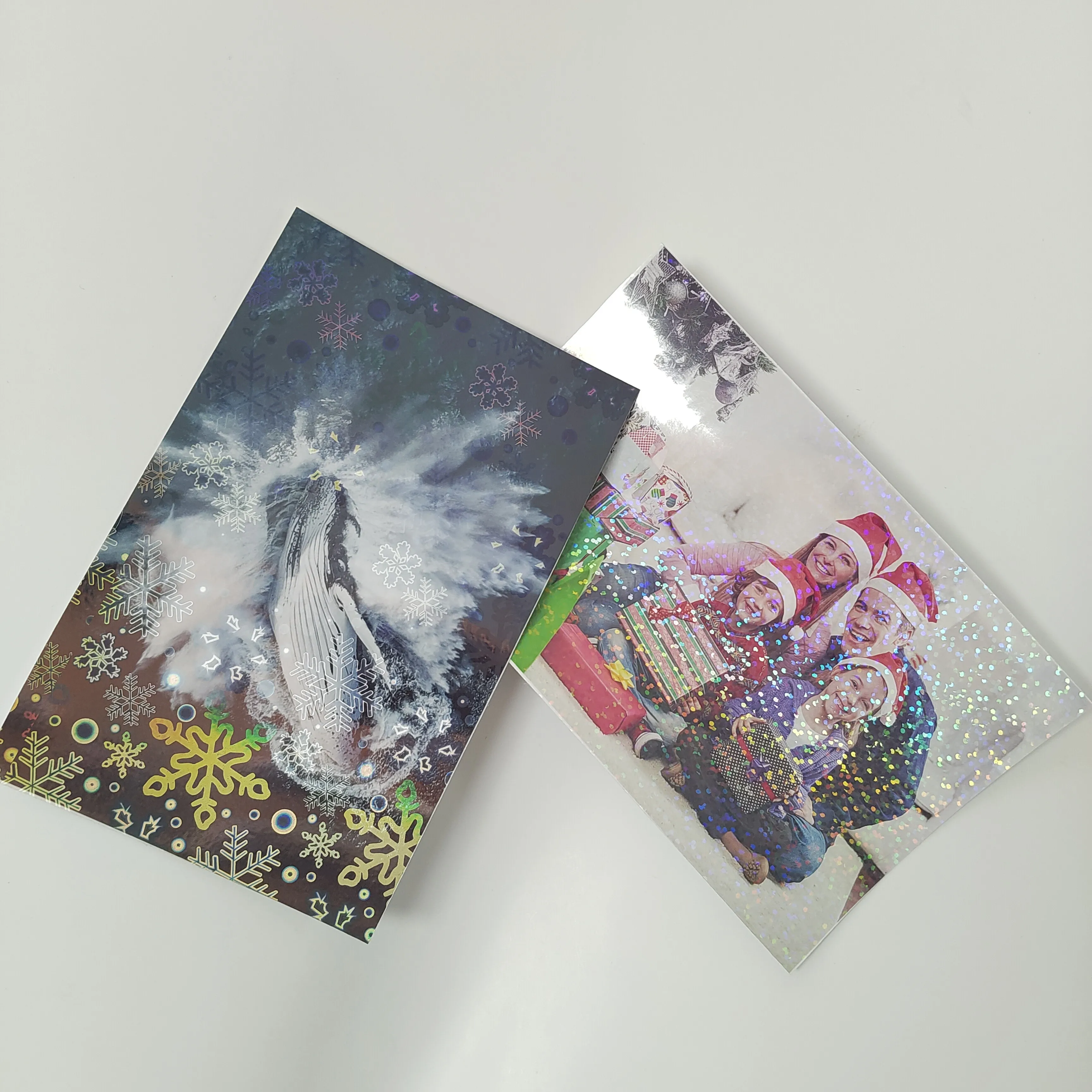 FACTORY direct sales wholesale cheap price holographic WATERPROOF 60mic cold laminating film for photos protecting and album
