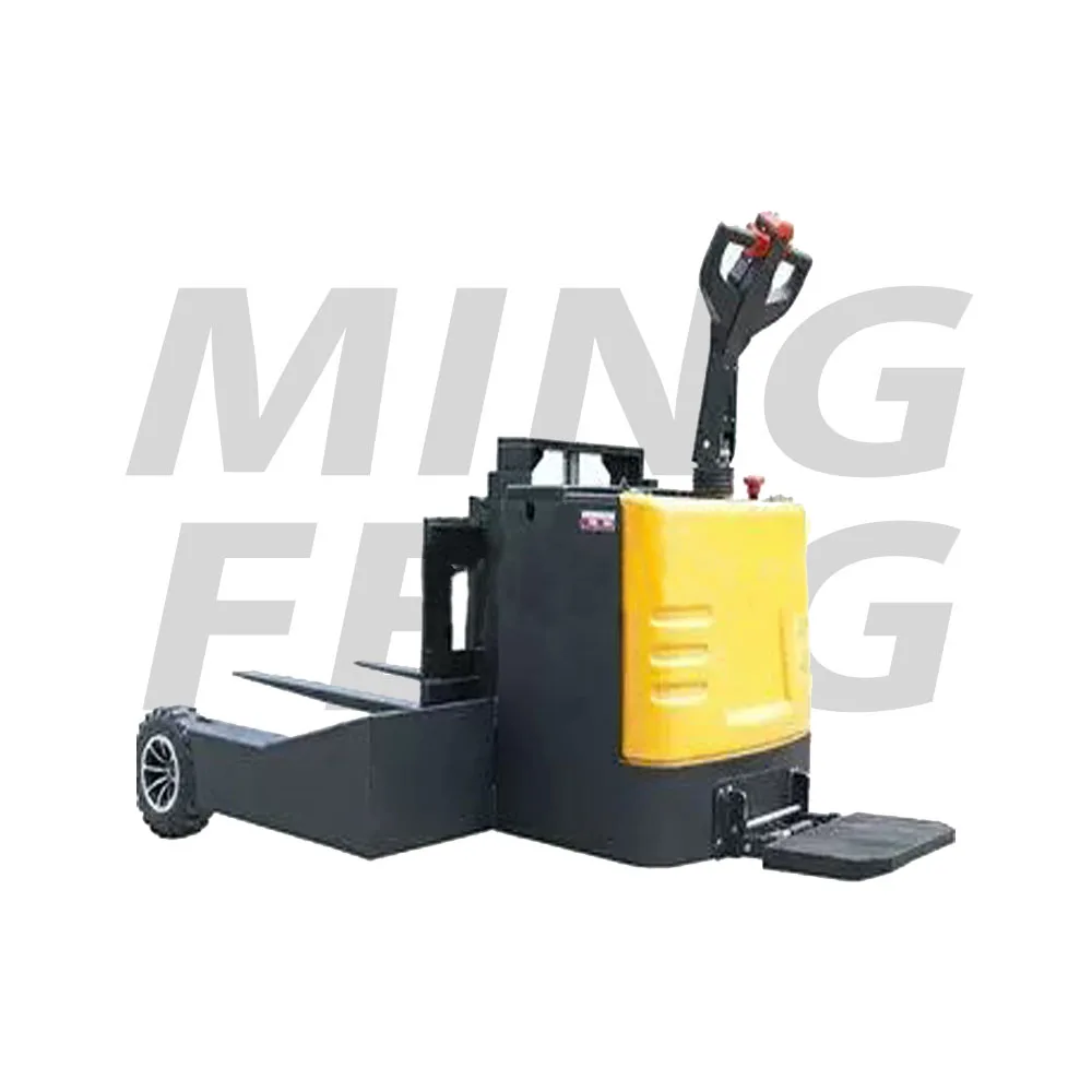 mingfeng hot sale 1300kg 2.5t capacity full electric mountain pallet truck all  rough terrain pallet jack for outdoor use