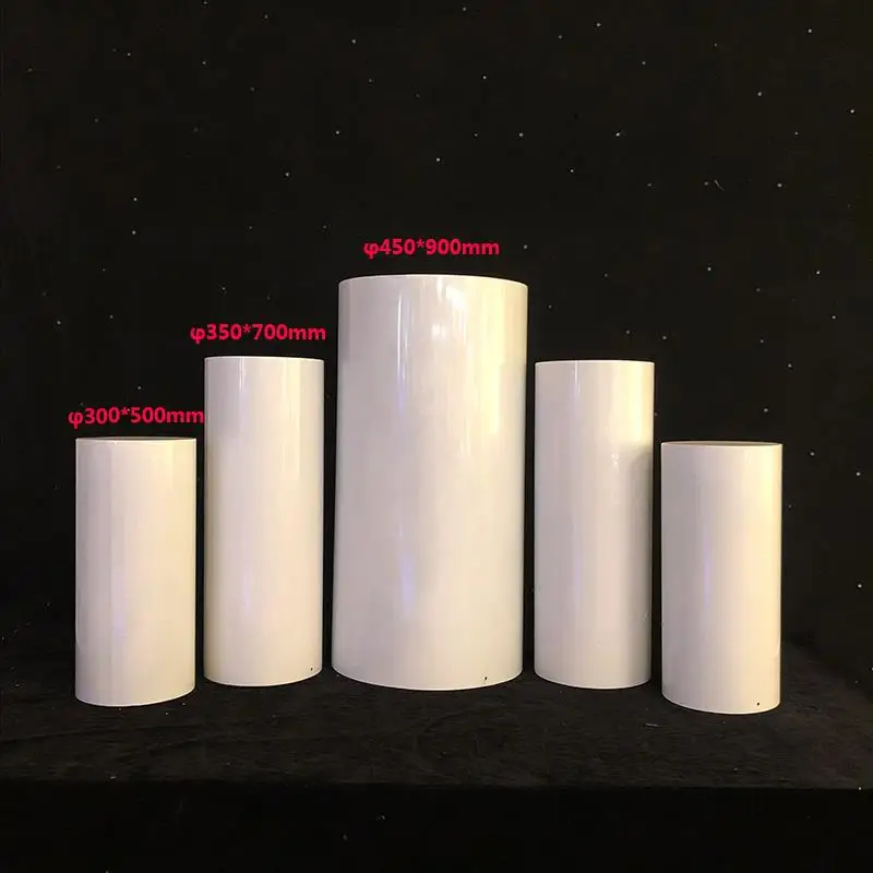 Wedding decorations pedestal round Cylinder baby shower party decorative wedding display stand cake flower dessert stand table