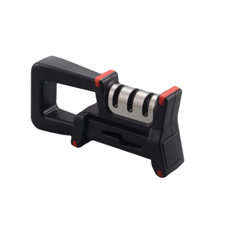 Low Price Wholesale Steel Coarse Fine Knife Sharpener For Kitchen Good Quality Rolling Knife Sharpener