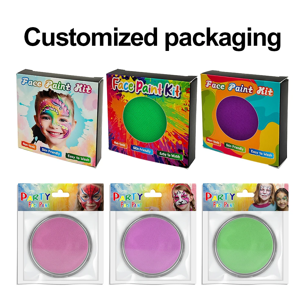 Tag Parties Rave Art Skin For Halloween And Party Lavender Colori Chinese Bodypaint Non Toxic Aqua Color Avender Face Body Paint