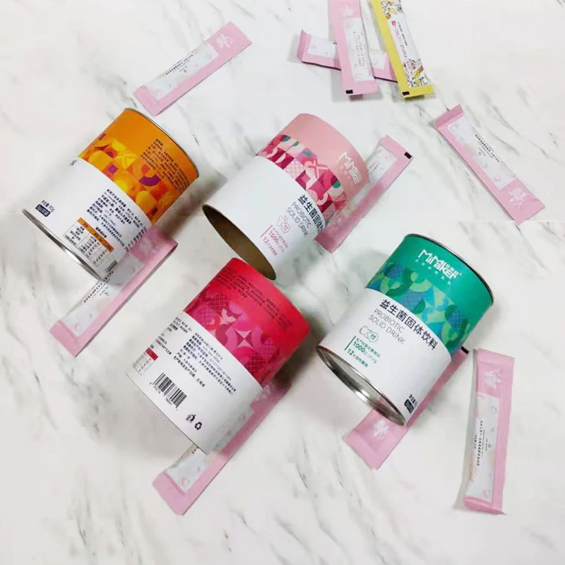 Custom Nice tea paper tubes 10g 15g 20g 30g 50g tea boxes gift boxes with metal lid