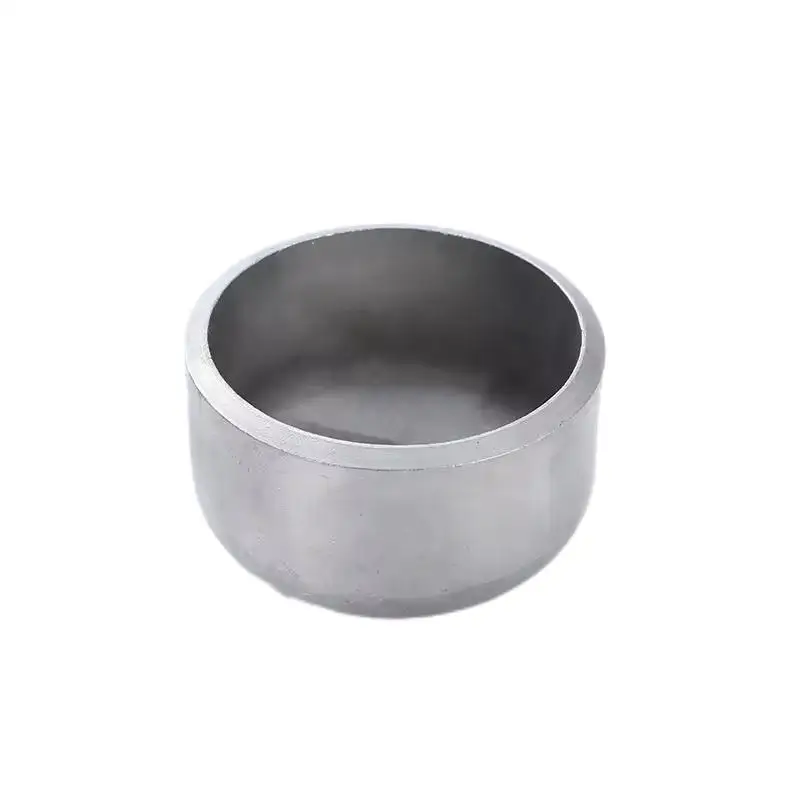 Forgeable stainless steel round cap with internal thread ss 304 316 round cap with internal thread