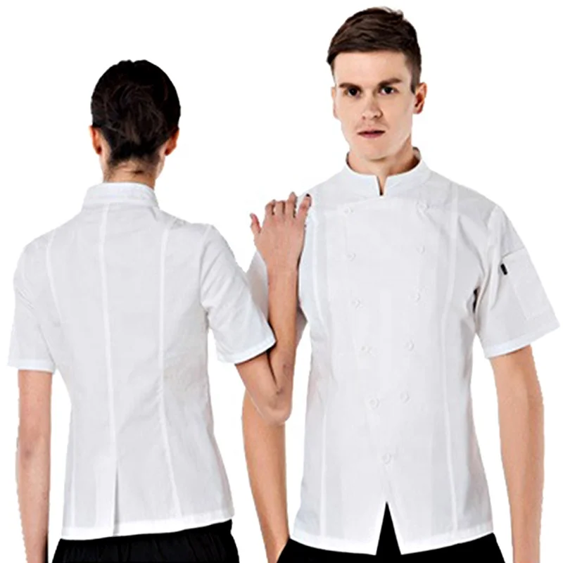 Customized Logo Unisex Hotel Uniform/Chef Uniform For Cooker Working Restaurant Uniforms