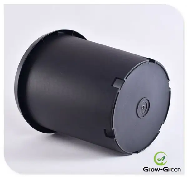 Hydroponics Plastic PE Poly Grow Bag with Bottom Hole Plant Pot Vegetables Nursery Bags Home Garden Accessory