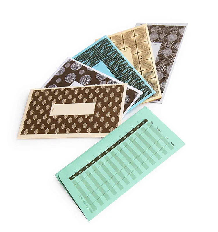 cheap colored and plastic cash budget envelopes with 12 budget envelopes