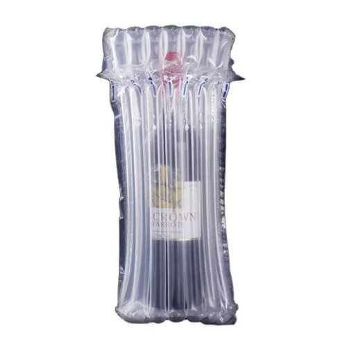 black inflatable air column packaging bag