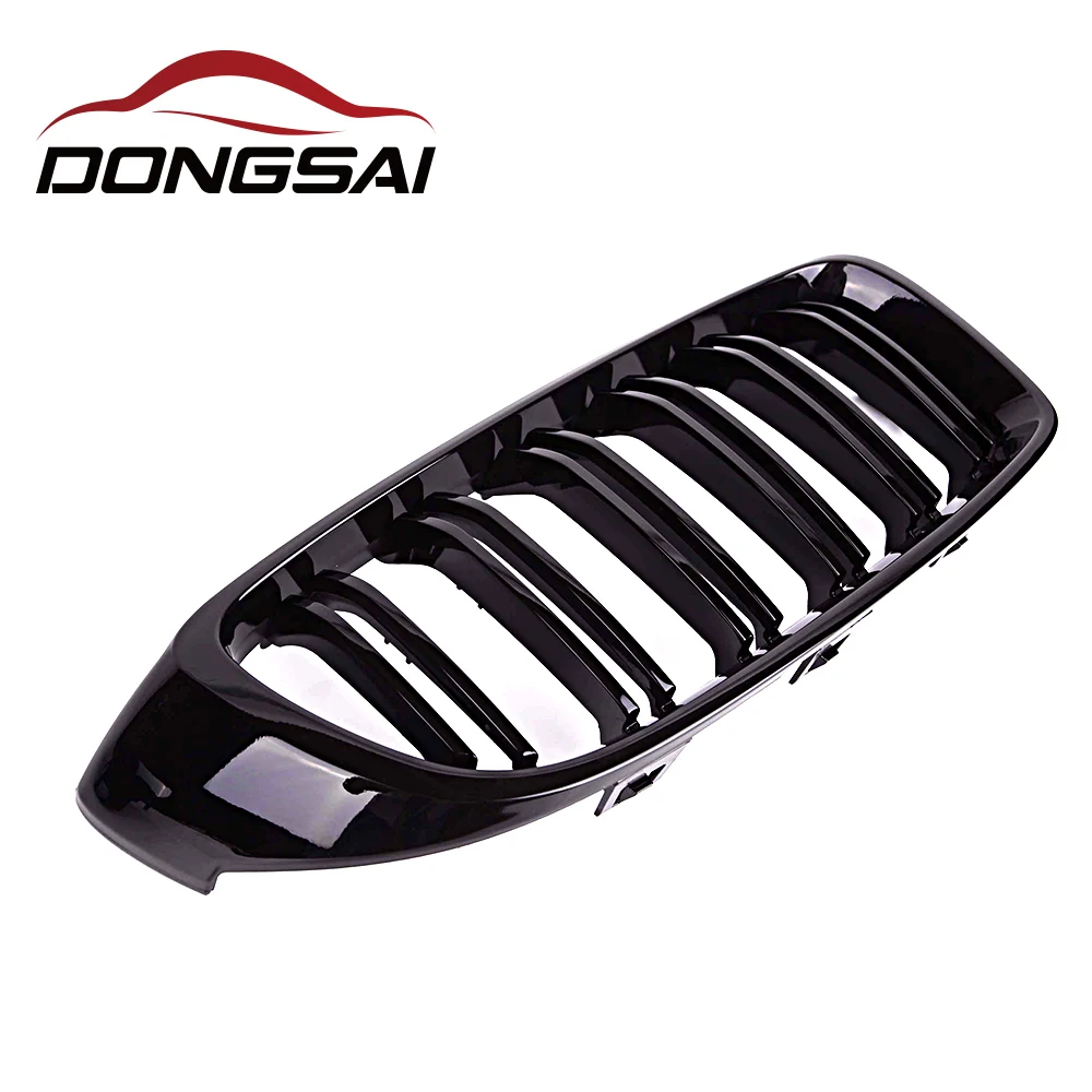  Автомобильная решетка для BMW 4 серии F32/F33/F36/F80/F82/F83 2013-2019 АБС двойные планки глянцевая