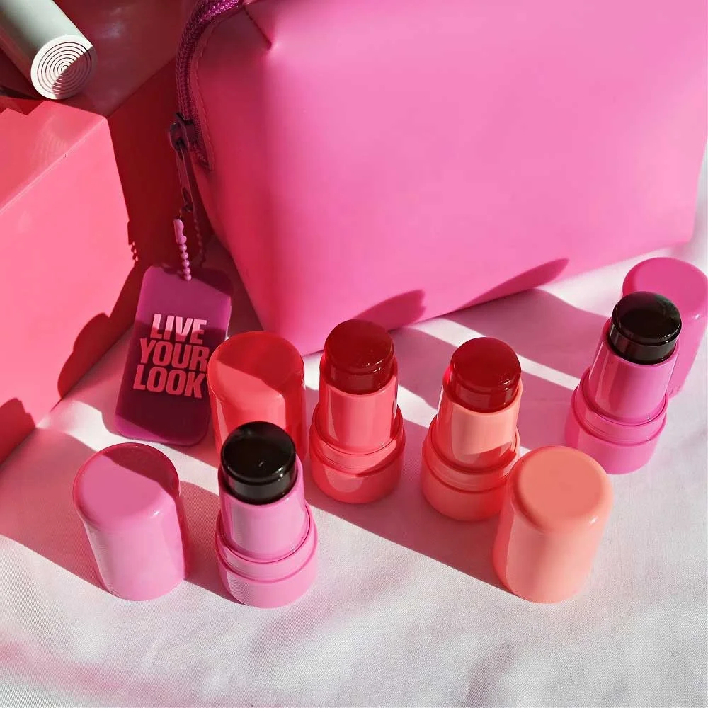 Moisturizing Natural Lip And Cheek Stain Jelly Blush Lip Tint Lip Blush Jelly Tint Blusher Powder