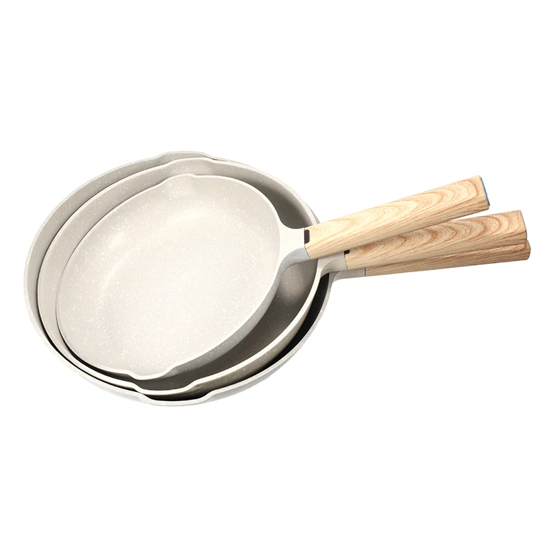 Kitchen Cookware Induction Gas Wok Cooker Aluminum Die Cast Frying Pan Wok