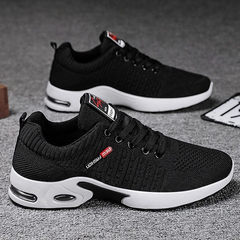  9301 Fashion Flat Casual Air Cushion Joggers Shoes Men Size 45 Stock Sport Sapatos
