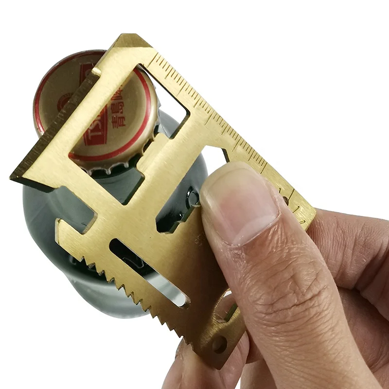 Hot Sales Survival Rescue Emergency Tool EDC Stainless Steel Credit Card Multi Tool