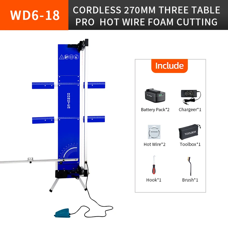 Luxury Cordless Table-type Hot Wire Foam Cutting Machine/PVC Hot Wire Foam Cutter