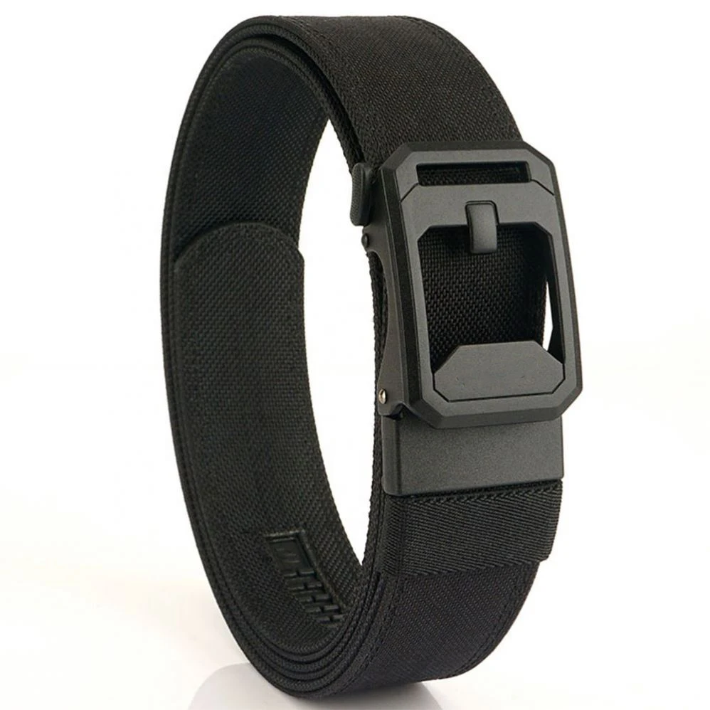 YWHCHI New Men Tactical Belt Nylon Multi Function Combat Cinturon Tactico Molle Utility Duty Belt Tactical Metal Belt with Pouch