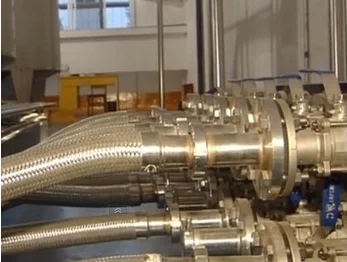 High Temperature braided corrugated expansion joint stainless steel flanged bellow 3 4 inch flexible metal hoses