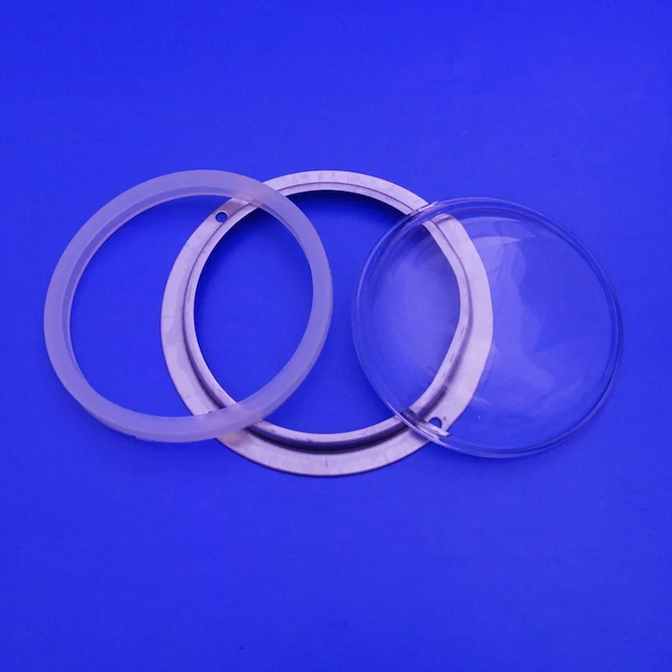 50W 100W 150W 200W COB LED Glass 110mm Lens 130 Degree for High bay light