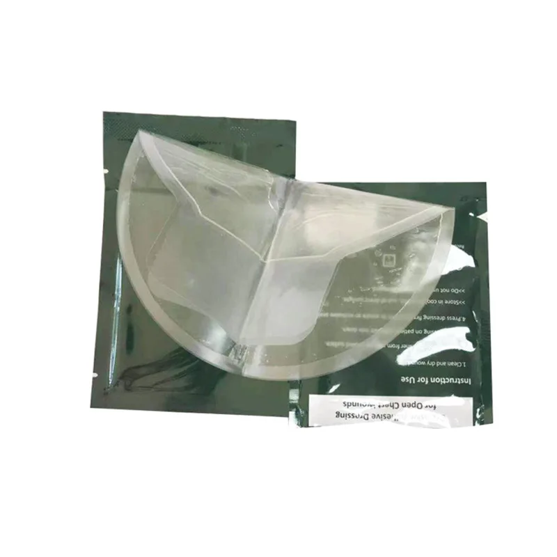 Factory Direct Professional High-Quality Sterile Chest Seal Vented for Wound Management for Emergency Medical Treatment