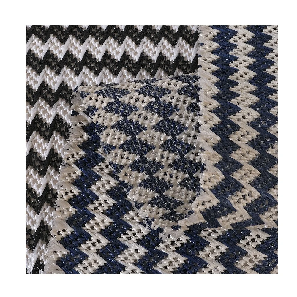 Buy fabric from china Home textile deco fabric for cushion cover 	 raffia yarn