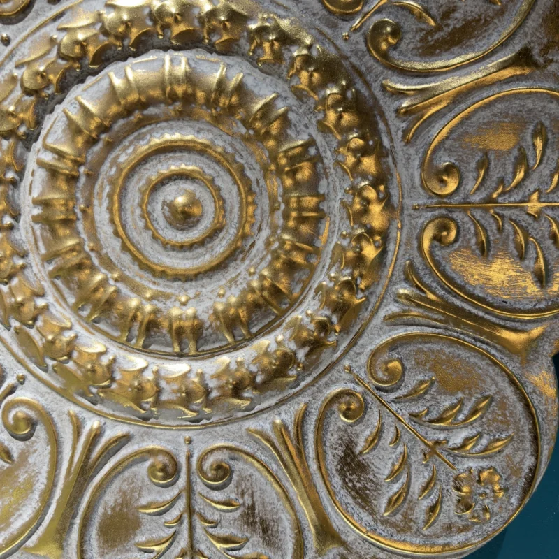 Wholesale Art Wall Decor Flower Shape Irregular Decoration Wall Hanging Antique Home Living Room Wall Art Decoration