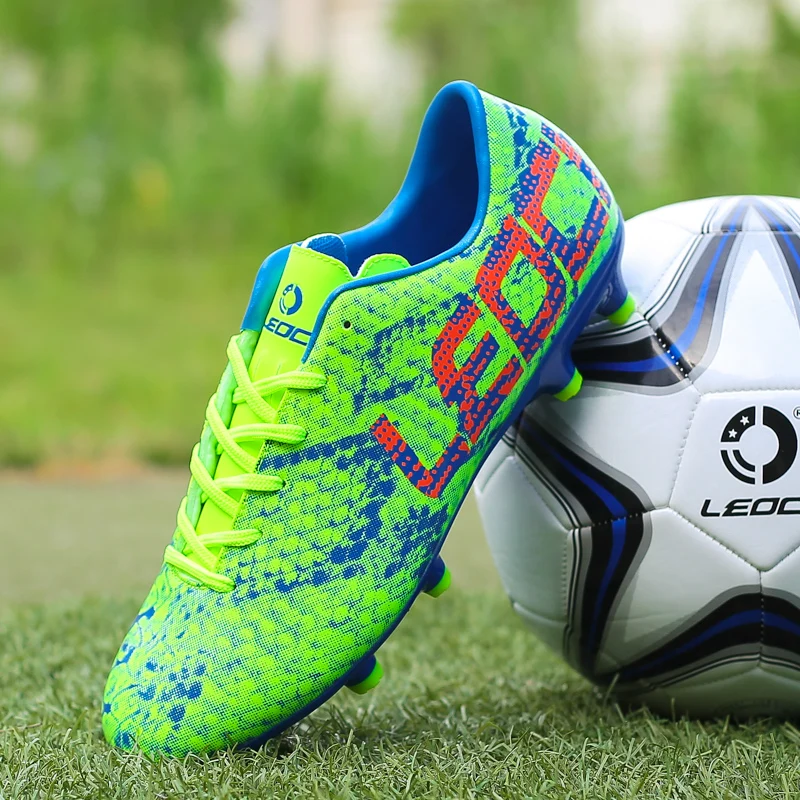 Football Shoes Men Soccer Shoes Cleats Training Football Boots Turf Spikes Indoor Athletic Football Shoes Boys Chuteira Futebol
