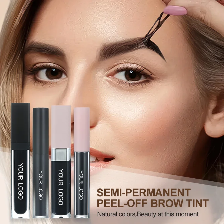 Semi Permanent Brow Tint Last Up to 3 Days Waterproof Transfer-proof For Fuller & Defined Looking Brows eyebrow tint