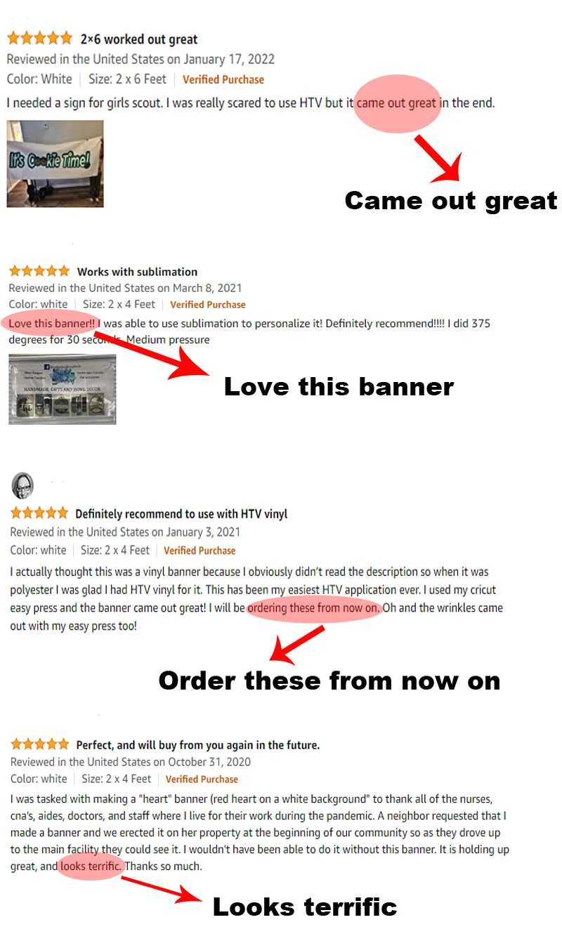 mesh banner good feedback