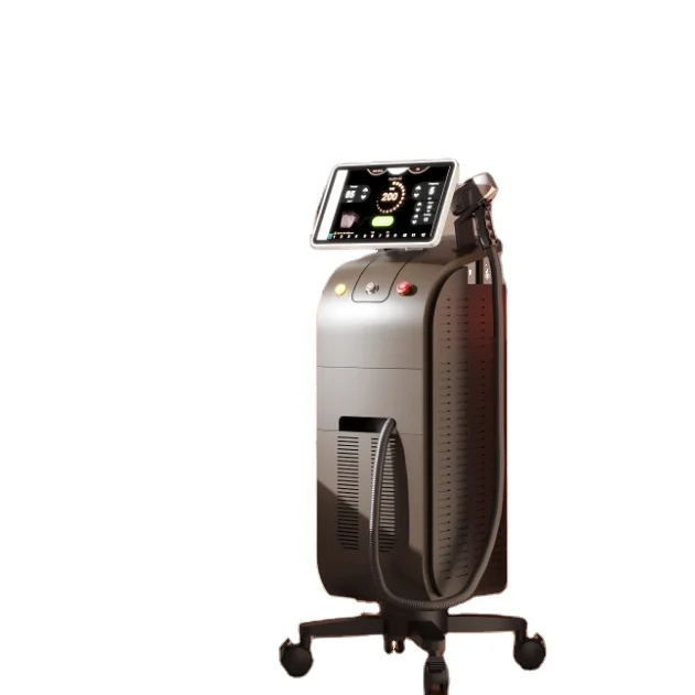 Titanium 600-2000W Diode Laser Permanent Hair Removal Machine Salon Beauty Equipment One Handle Stationary TEC Cooling System