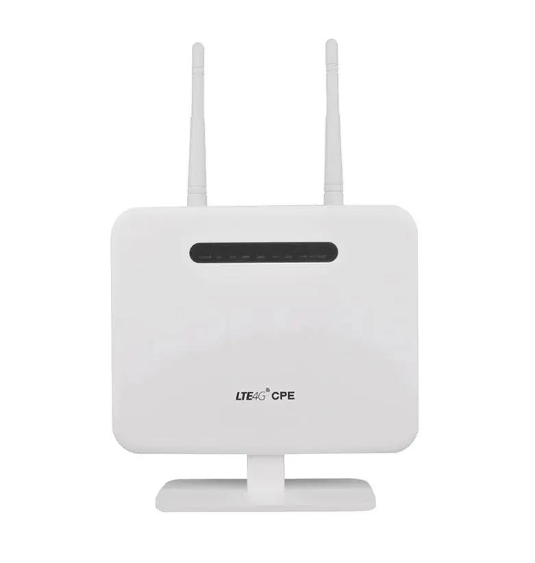 VOIP/VOLTE 300Mbps B1/B2/B3/B4/B5/B7/B8/B12/B17/B18/B19/B20/B25/B26/B28 4G LTE Wireless CPE Router