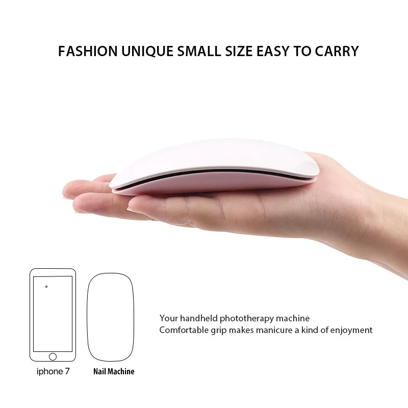 Sep Discount Mini 6W UV Led lamp Nail Rechargeable Salon Acrylic Uv Led Table Nail Lamp For Nail Art