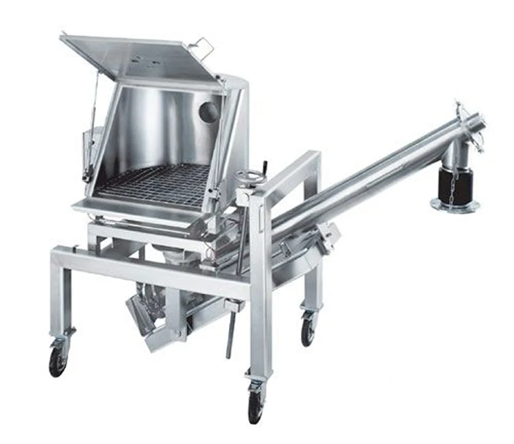 Big bag unloading stations ton bag cement powder unloader