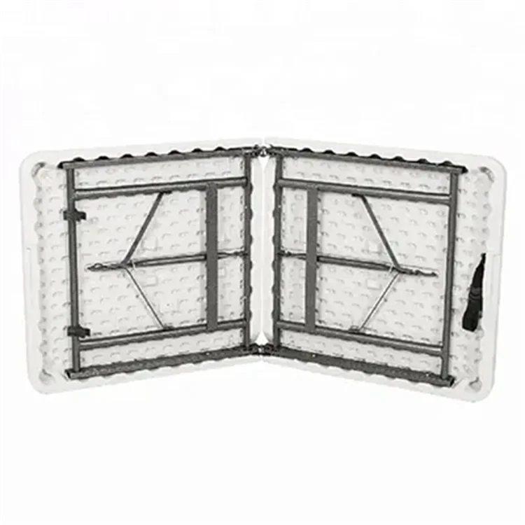 180cm Hot Selling 6 Feet HDPE Portable Plastic Easy Folding Picnic Garden Party Tables