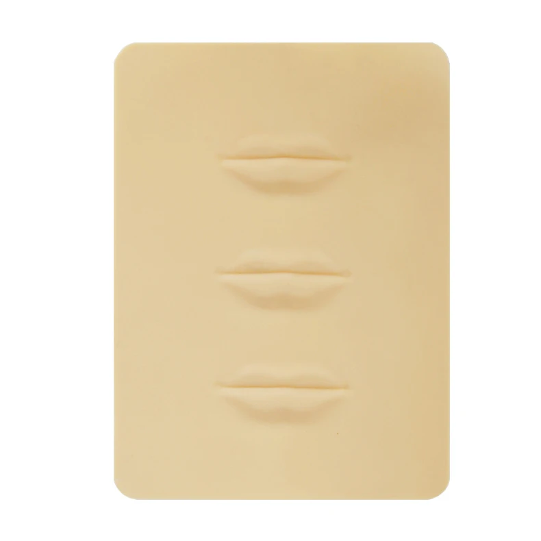 permanent makeup training lips silicone microblading 3d tattoo practice skin