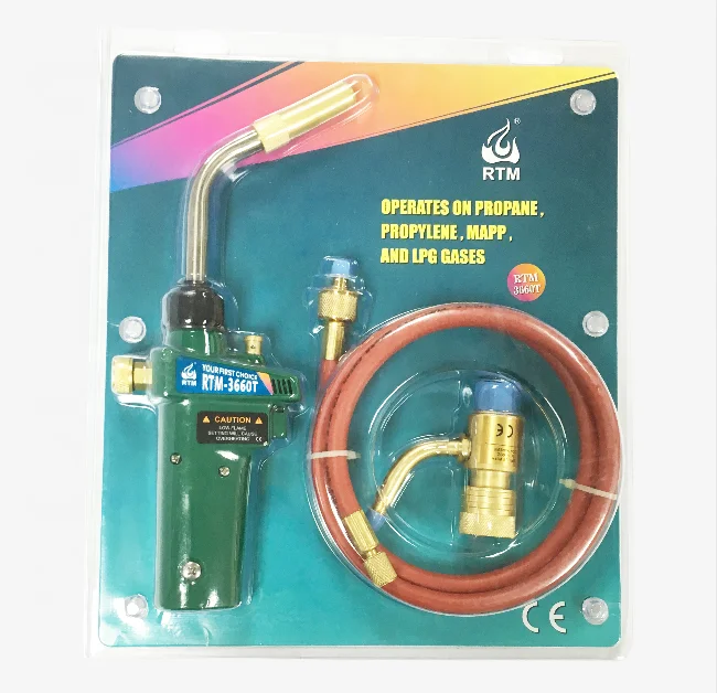 Portable Propane/MAPP/Propylene Gas Refrigeration HVAC Service Tools Welding Hand Torch