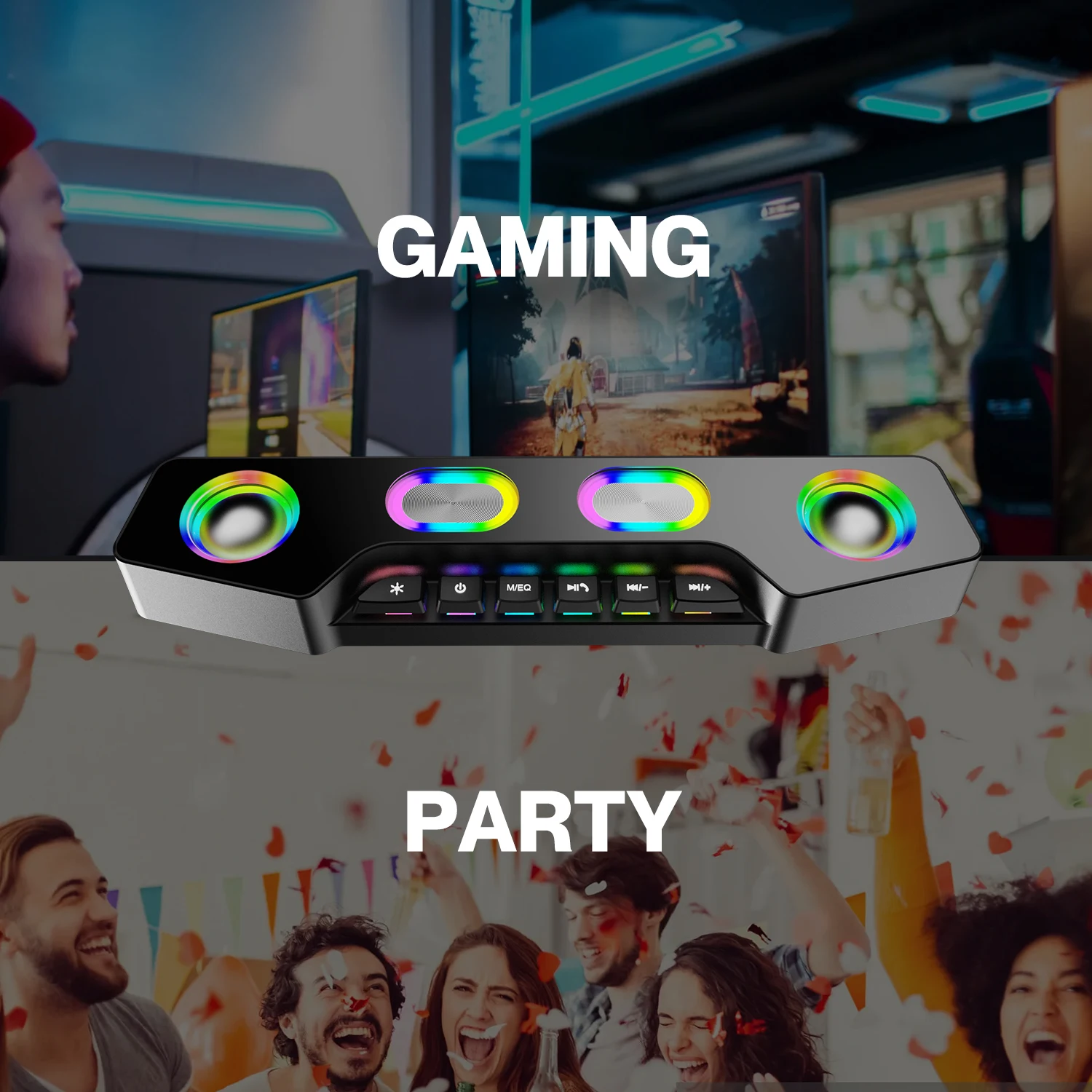 Fifine A16 Портативная колонка наружная Беспроводная BT мини игровая