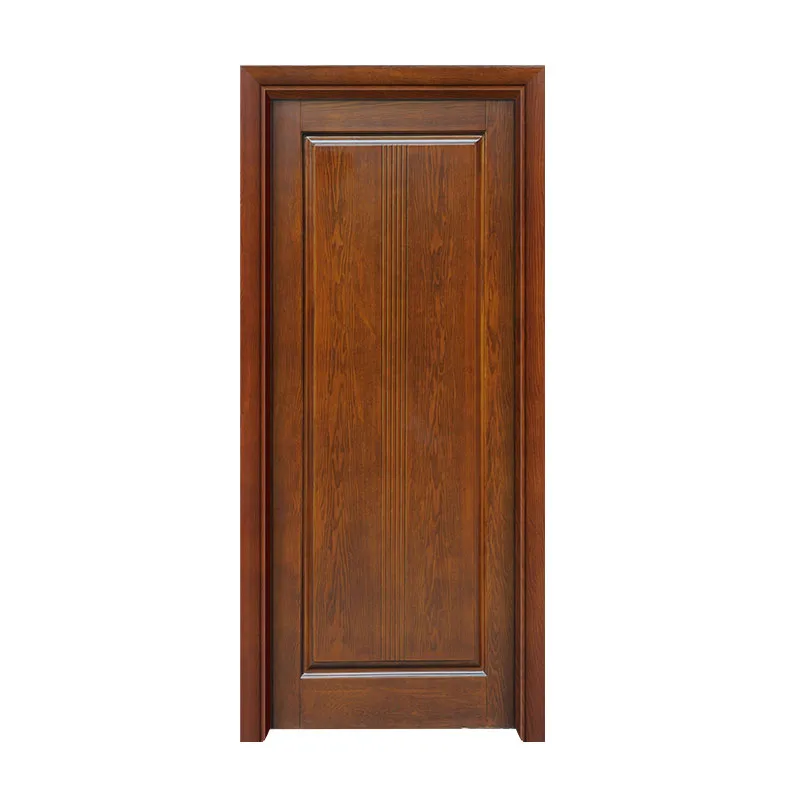 
Modern solid wood door design swing wooden interior room door 