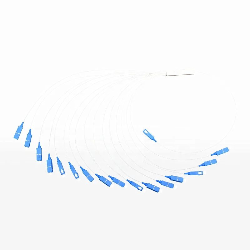 1*16 mini tube type PLC fiber optical splitter splice closure