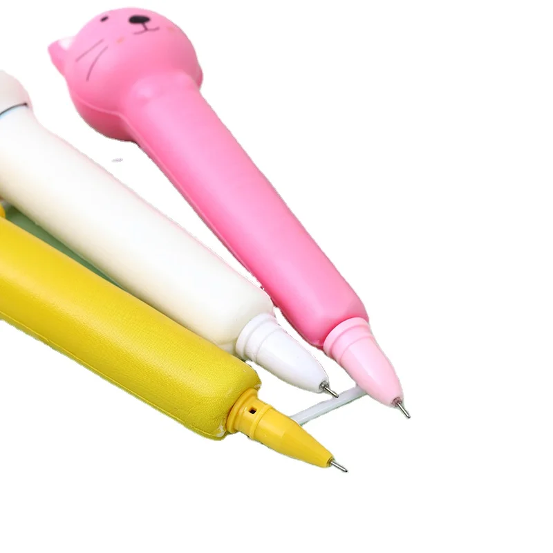 Creative stress relieving pen cartoon learning stationery office supplies release neutral pen