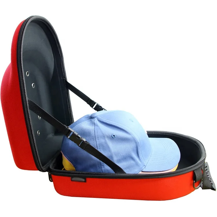 High quality Eva Baseball Hat case Cap Carry Case travel storage 6 Cap Travel Hat Bag 6-Hat box Cap Case