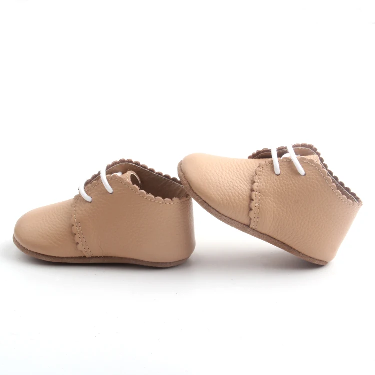 Pattern Soft Leather Baby Girl Oxford Casual Shoes Toddler Shoe